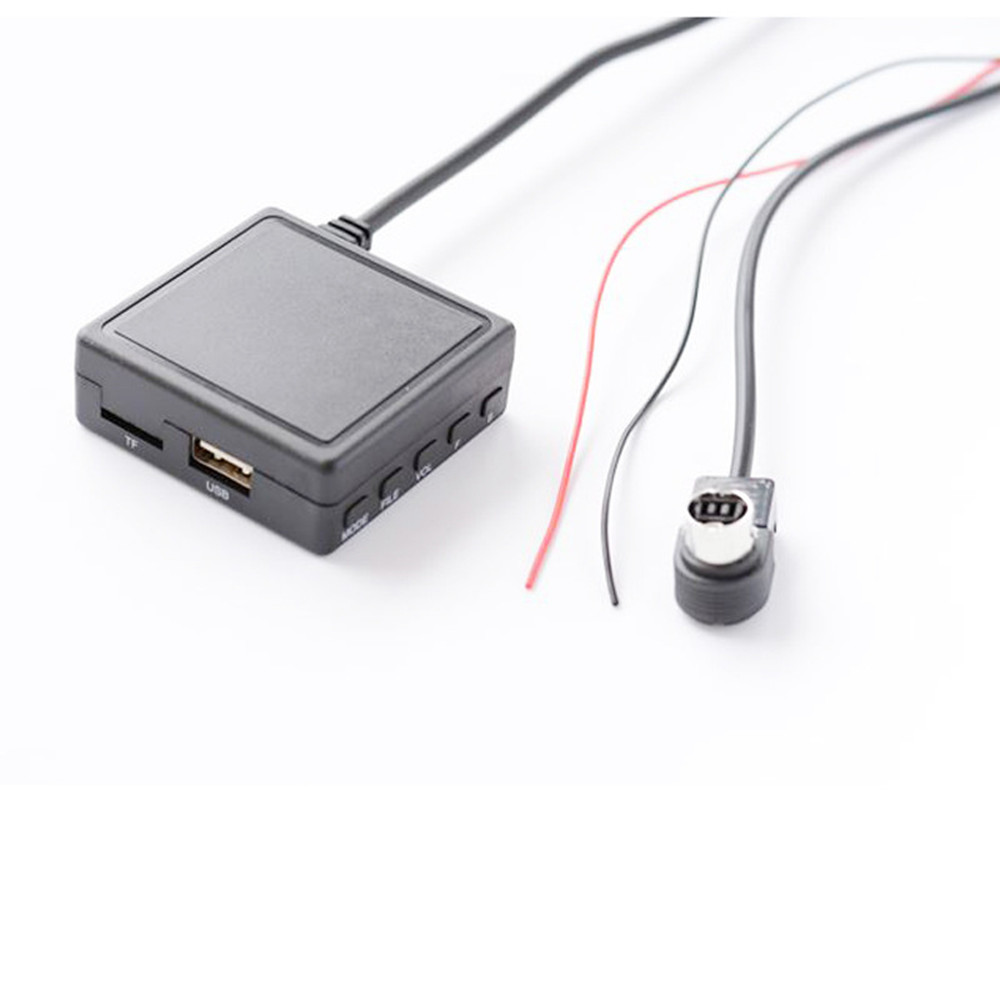 Bluetooth Audio Input Cable AUX Card U Disk for Alpine KCA-121B CDA9887 117J 105E 305S 9855 for JVC - Auto GoShop