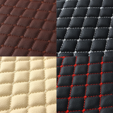 4PCS PU Leather Deluxe Car Cover Seat Protector Cushion Rear Cover Universal Kit - Auto GoShop