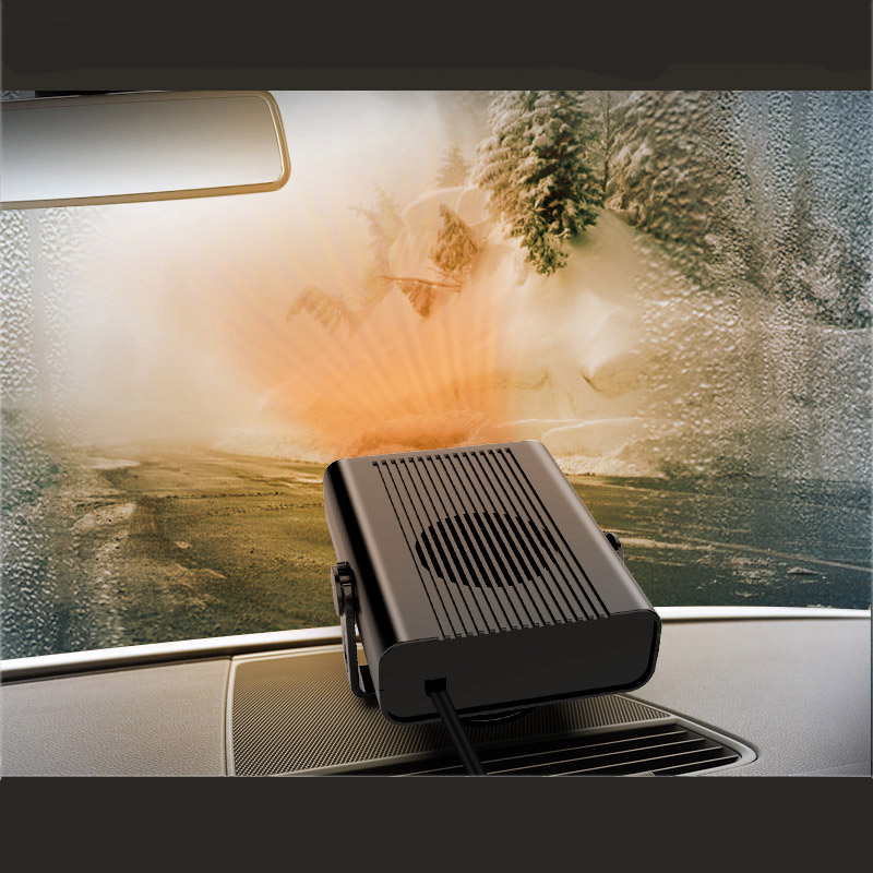 Car Heater Fan Cool Fan Defroster Air Purification Low Noise Defrosting - Auto GoShop