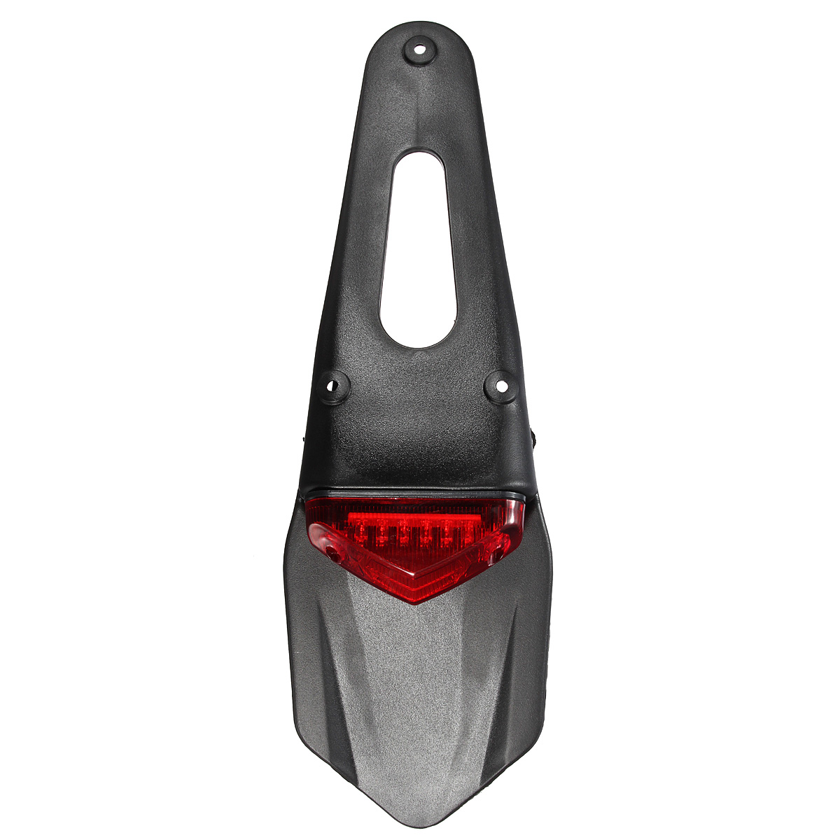Motorcycle Fenders 12 LED Lamp Stop Break Rear Tail Red Light Universal