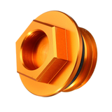 Oiling Plug Scerw Cap CNC Stainless Steel Orange for KTM 125-530 SX/SX-F/EXC/EXC-F