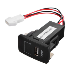 JZ5002-1 Car Battery Charger 2.1A USB Port with Voltage Display Dedication Only for Honda Auto