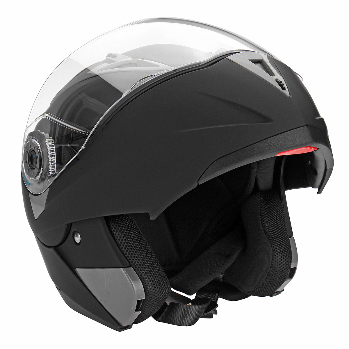 Motorcycle Open Face Helmet Dual Visor Flip up Adult Full Face Motocross Dirt Bike M/L/XL - Auto GoShop