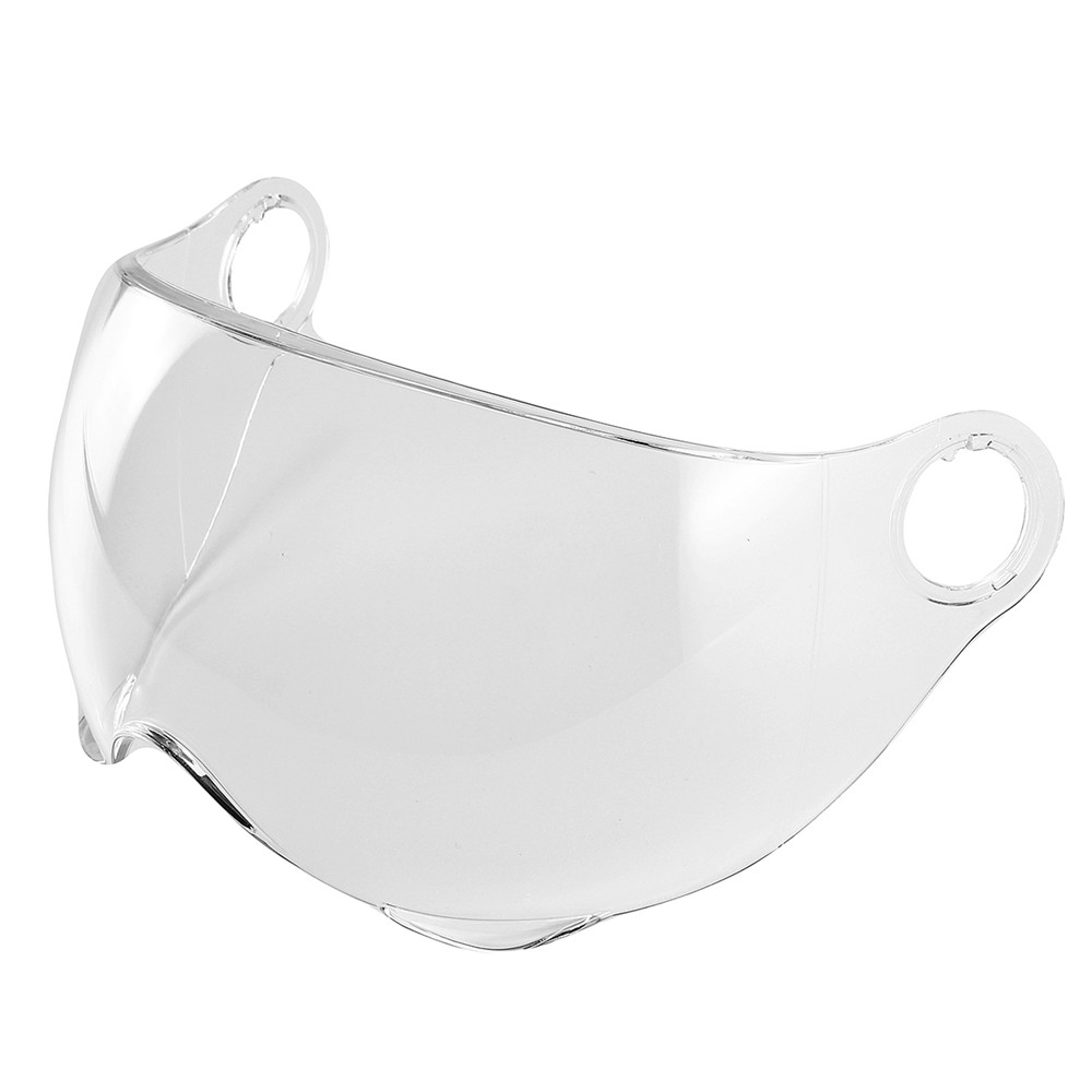 PC Motocross Motorcycle Helmet Visor Lens Shield Windproof Anti-Scratch Universal for Half Face Helmet - Auto GoShop