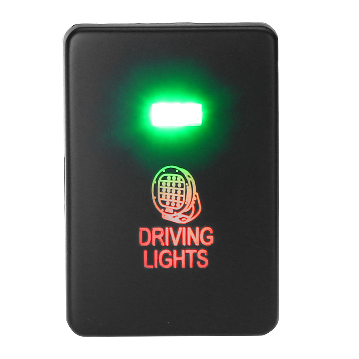 12V Car Light Push Button Rear Fog Spot LED Light Bar On/Off Switch for Mitsubishi Mirage LA Outlander ZK Pajero Sport QE