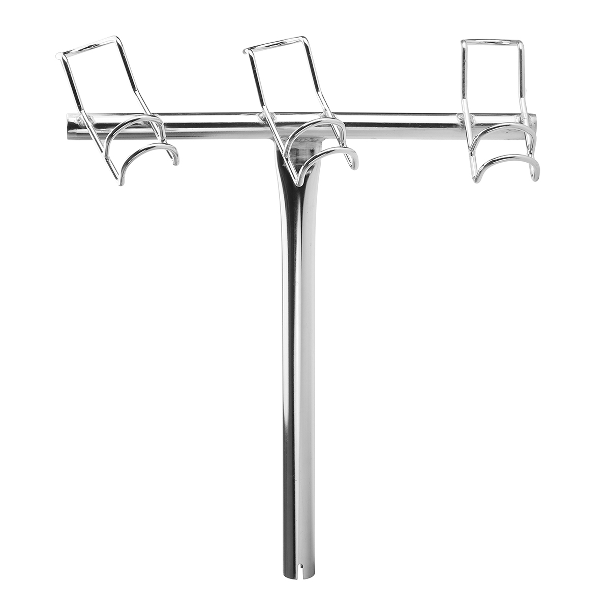 1/2/3 Rod Fishing Support Rod Rack Stand Bracket Stainless Steel for Boat Marine Hardware Kits - Auto GoShop
