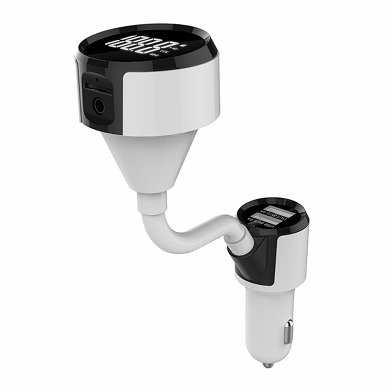 BC18 Car MP3 12V Car Charger 1.4 Inch LCD Display Car Bluetooth Launcher