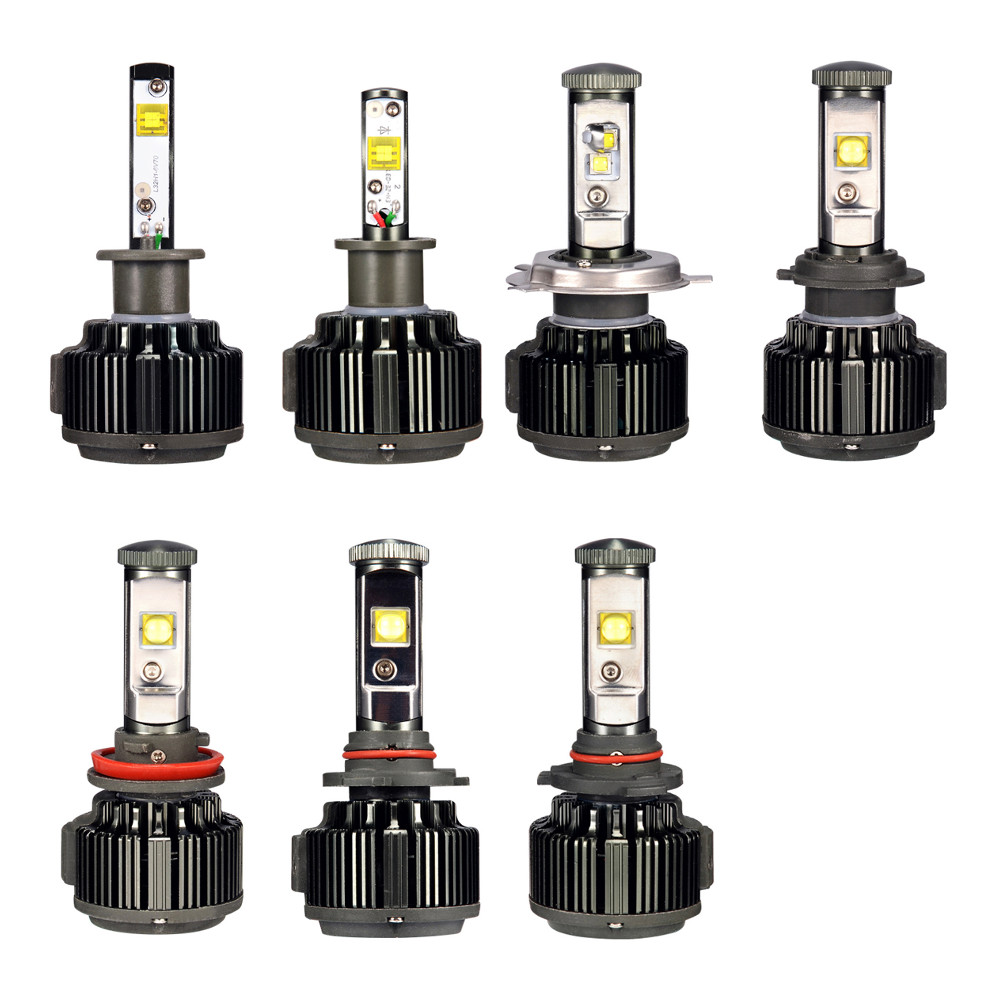 AKAS V16 LED Car Headlights Bulbs 60W 6000LM H1 H3 H4 H7 H11/H8/H9 9005 9006 6000K White