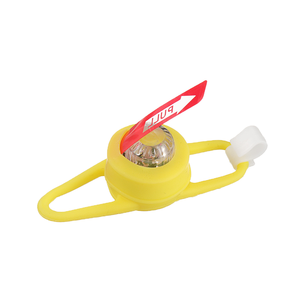 Cartoon Yellow Silica Wind Duck Helmet Horn Motorcycle Bicycle Light Shining Mountain Bike Handlebar Head Light Bell Accessories