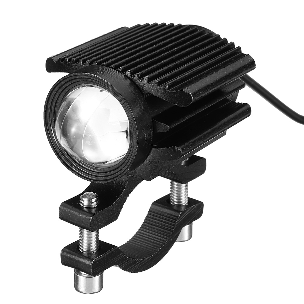 35W 3500LM White&Yellow Motorcycle LED Light Headlight Spotlight Super Bright Working Spot Light Motorbike Fog Lamp Electric Bicycle Auxiliary