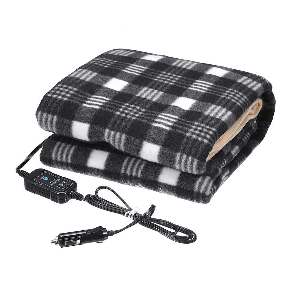 ELUTO 12V Car Heated Blanket Heating Pads Cover - Auto GoShop