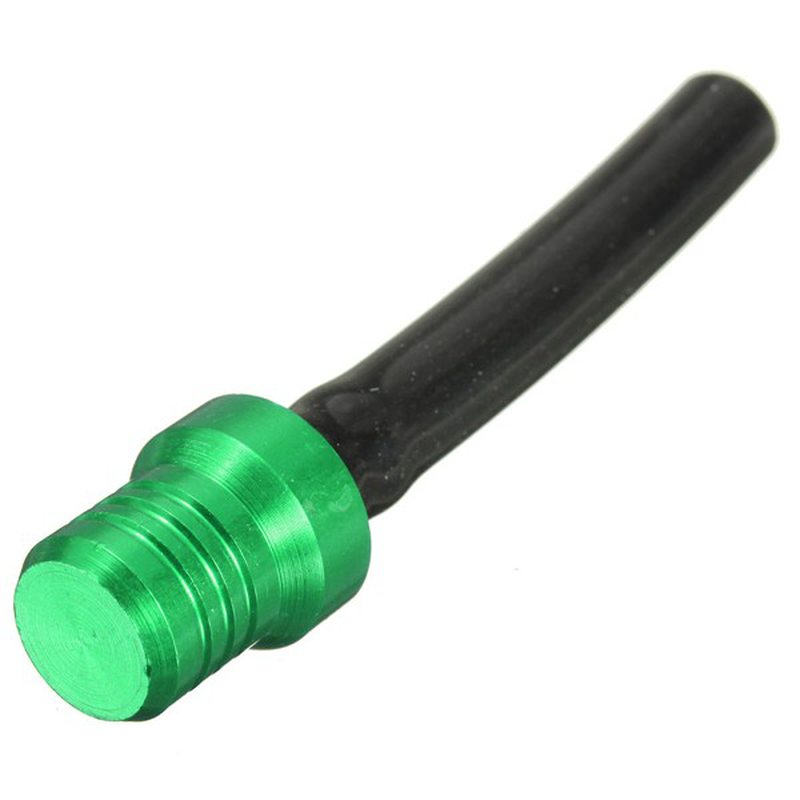 Tank Colorful Cap Gas Fuel Petrol Valve Vent Two-Way Breather Hose Black Tube