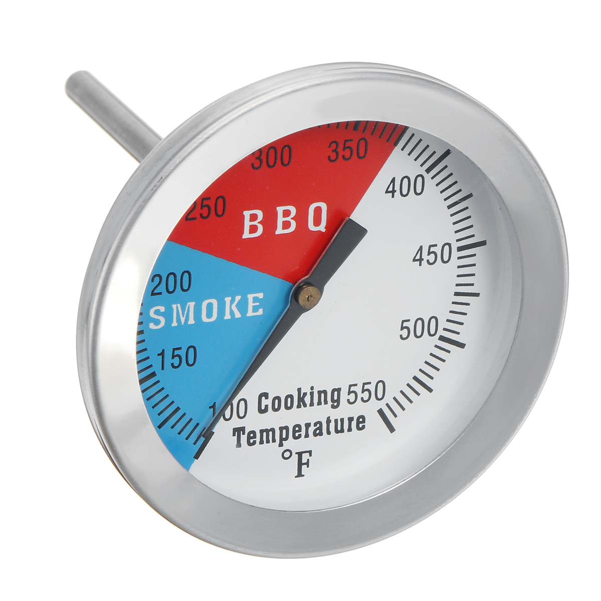 100-550℉ Temperature Thermometer Gauge Barbecue BBQ Grill Smoker Pit Thermostat - Auto GoShop