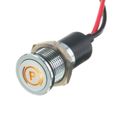 12V 14Mm LED Dash Panel Warning Light Indicator Lamp