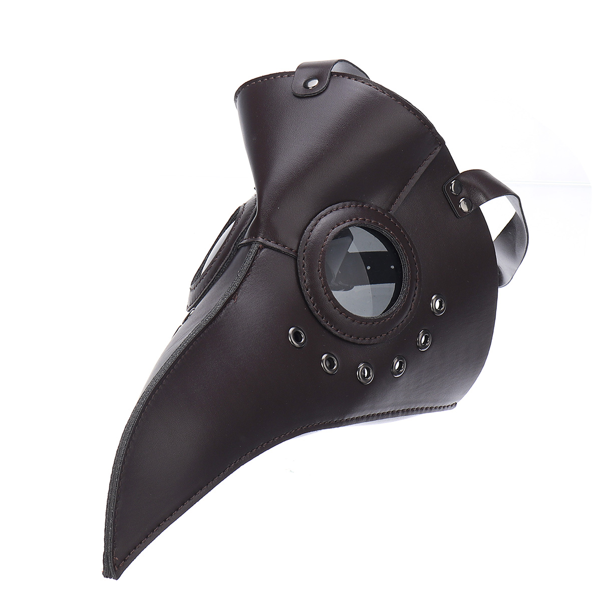 The Plague Doctor Bird Mask Halloween Cosplay Costume Gothic Long Nose for Adult