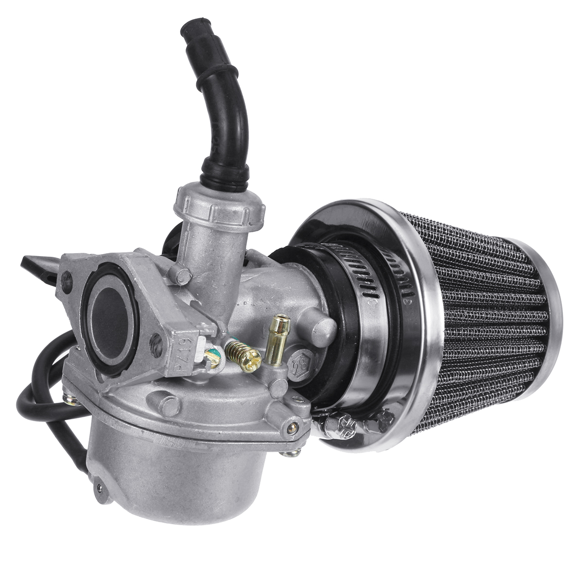 50Cc 70Cc 90Cc 110Cc 125Cc Carb Carburetor with Air Filter Intake Pipe Gasket for Mini Motor ATV Quad