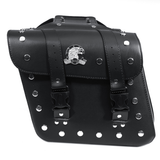 Motorcycle PU Leather Side Bag Saddlebags for Harley Sportster XL883 XL1200