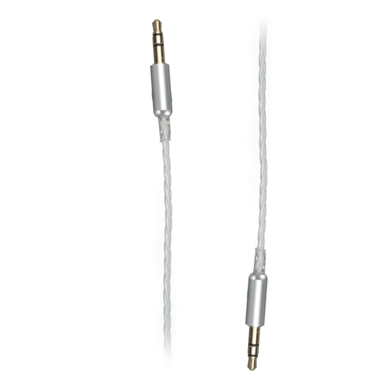 Car AUX Stereo Male to Male Audio PTFE Teflon Cable 2M 3.5Mm for Phone Ipod MP3 - Auto GoShop