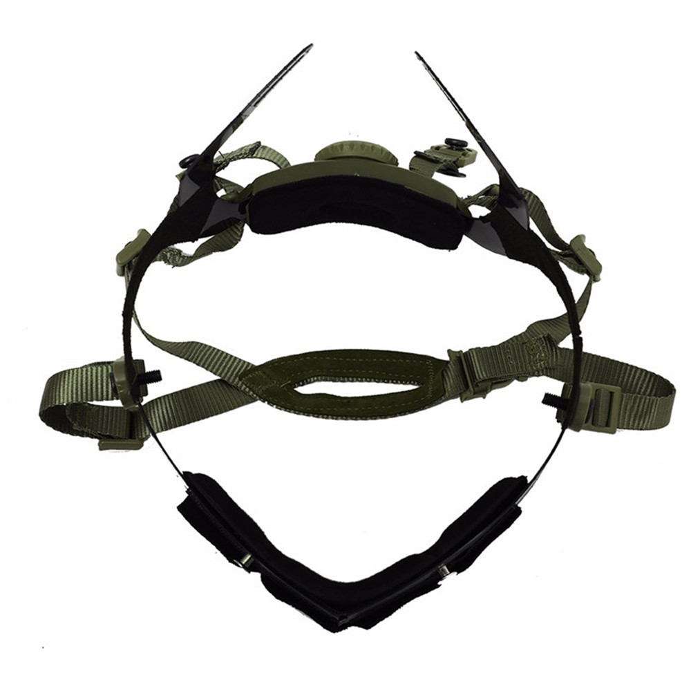 Wosport Tactical Helmet Locking Buckle System Outdoor Protective Adjustable Strap Accessory - Auto GoShop