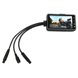 MT80 1080P Motorcycle DVR Driving Recorder Dashcam HD Front Rear Dash Front Rear Waterproof Camera