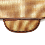 Summer Rattan Car Rear Seat Mat Protector Cover Breathable Cushion Chair Pad - Auto GoShop