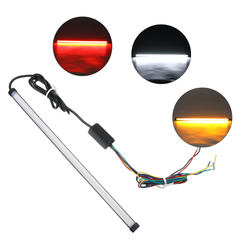 Universal for Car/Motorcycle 12-24V 30/45CM LED Signal Turn Lights Decoration Strip Flow Water - Auto GoShop
