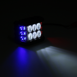 12V-80V 60W LED Light 4 Lamp Beads Spotlight Waterproof Red Blue White Vehicle Waterproof Motorcycle Headlight