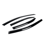 4Pcs for TOYOTA Camry Sport 2018-2020 Mugen Style 3D Wavy Black Plastic Exterior Visor Vent Shades Window Sun Rain Guard Deflector