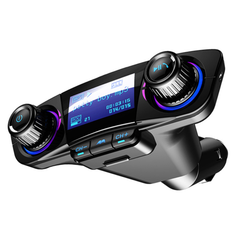 ACCNIC LED Hands Free Wireless Bluetooth4.0 FM Transmitter Aux Modulator Car Auto Audio MP3 Player Dual USB Charger - Auto GoShop