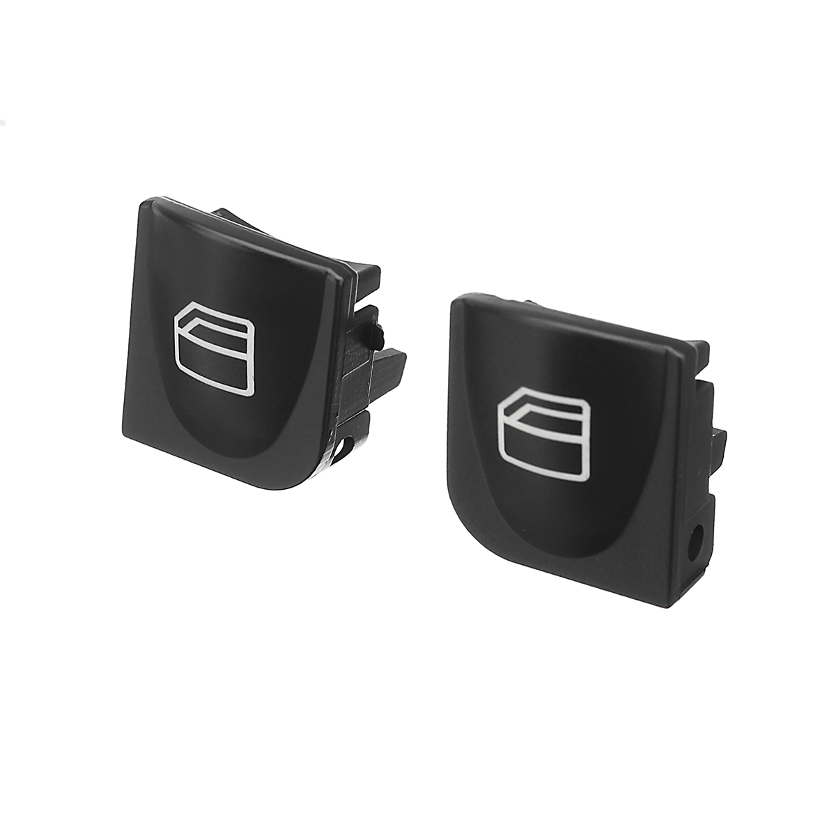 2Pcs Power Window Switch Console Cover Caps Set for Benz C230 C240 - Auto GoShop