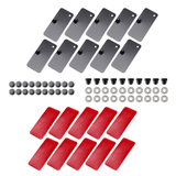 Window Louver Replacement Hardware Double Side Tape Mounting Tools Kit - Auto GoShop