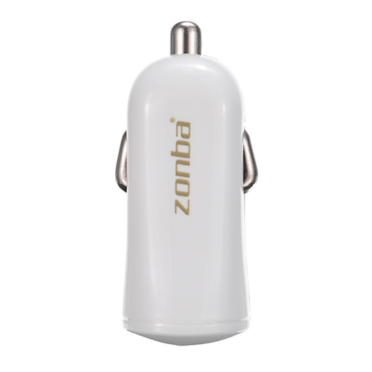 Zhongba CH012A USB Car Charger 5V 2.1A for Iphone Xiaomi Samsung Digital USB Port Electrric Device