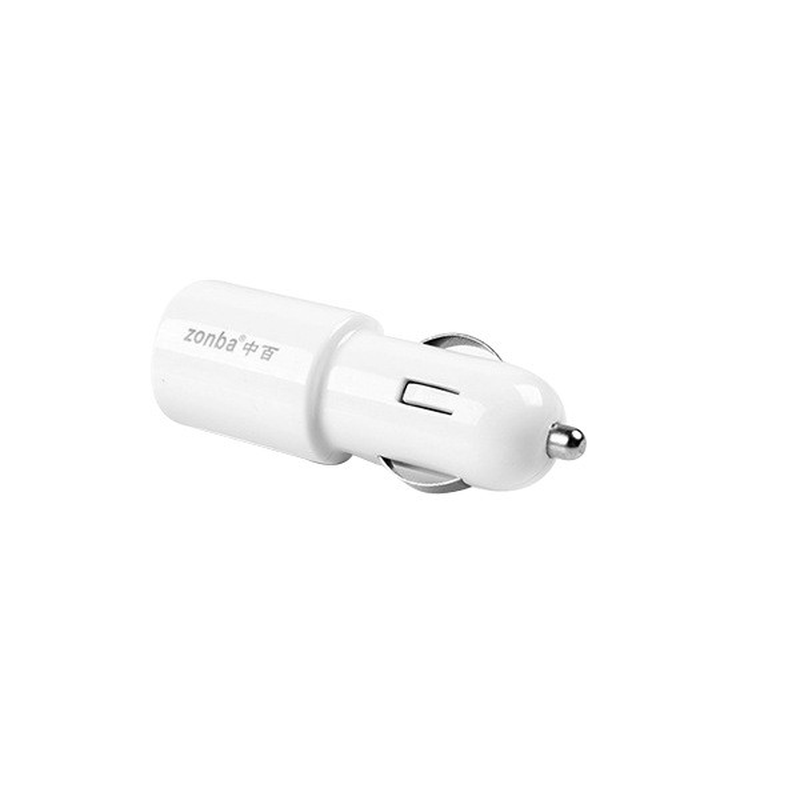 Zhongba CH01A USB Car Charger 5V 1A Power Adapter for Iphone Xiaomi Samsung Digital USB Port Device