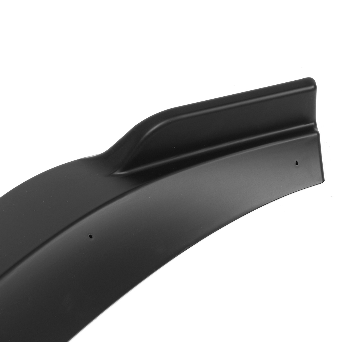 3Pcs Car Matte Black Front Bumper Lip Spoiler Protector Cover Trim for Mercedes Cla-Class W117 2016-2020