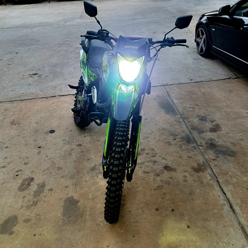 12V H4 40W 6500K 4000LM Motorcycle Headlight LED Bulb PK43T Motorbike Headlamp High Low Beam IP68 Waterproof Replace Bulbs