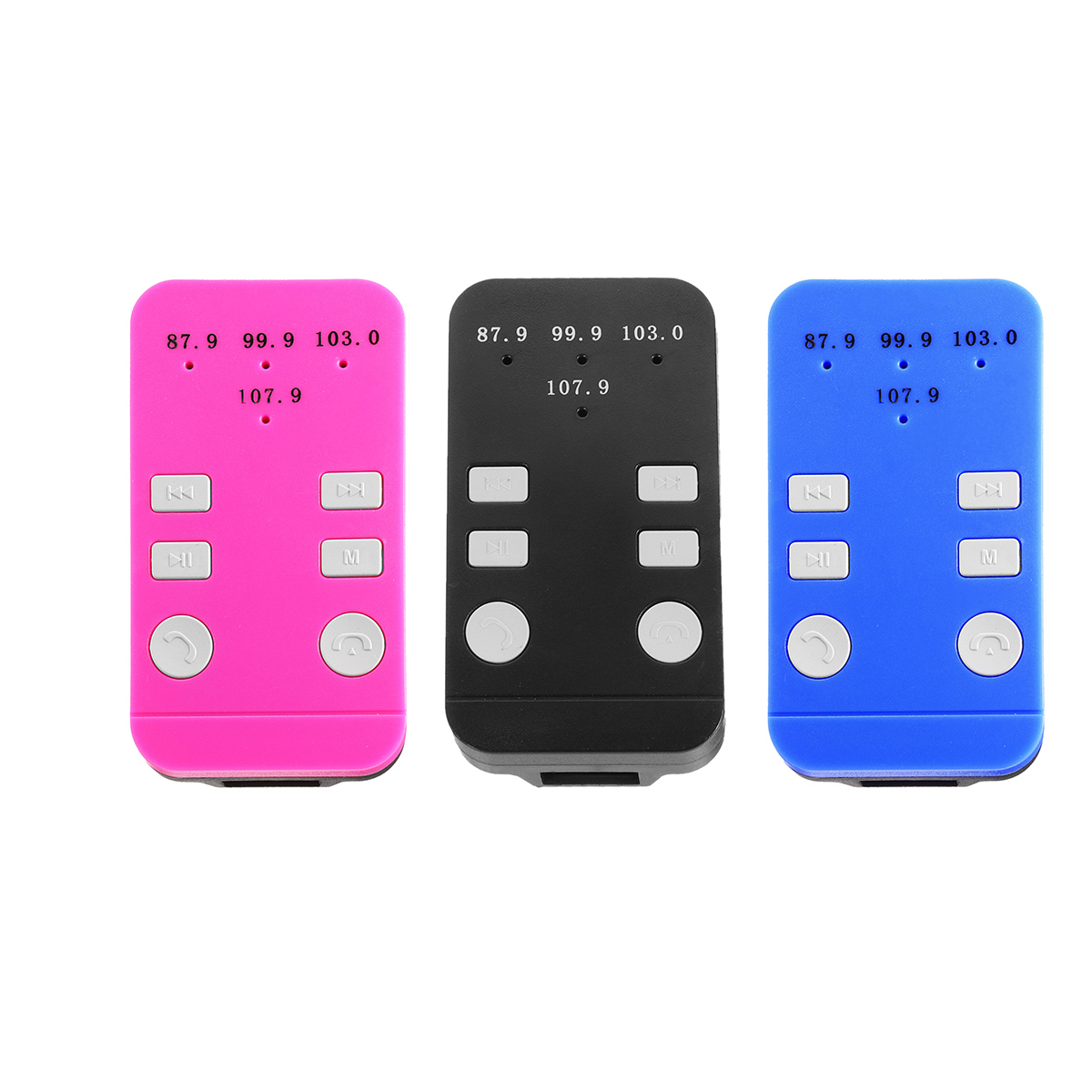 703E Bluetooth Car Kit MP3 FM Transmitter Handsfree USB 12V TF Card USB Music Player
