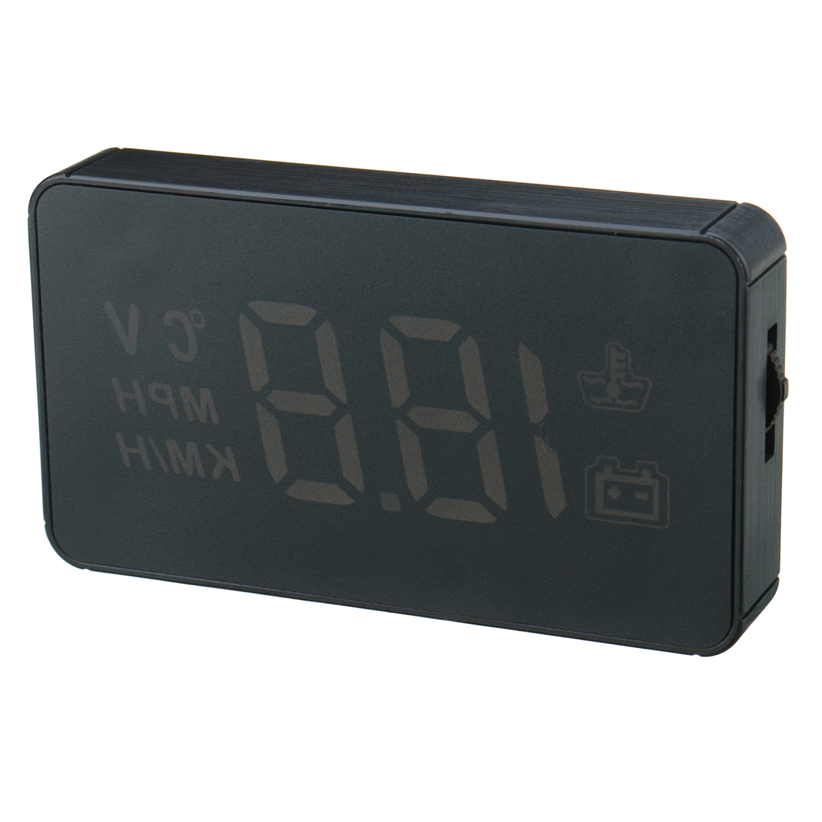 3.5 Inch Car HUD Head up Display Windshield Projecter OBD2 Speed RPM Water Temperature Voltage Display