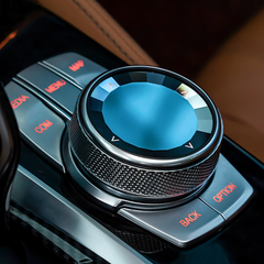 Car Multimedia Button Knob Cover for BMW NBT 7-Buttons