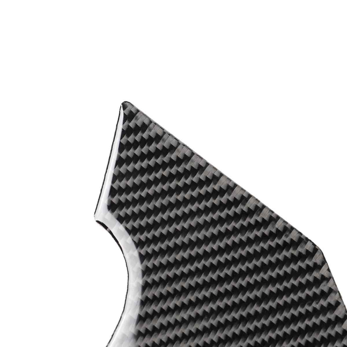Car Water Cup Holder Panel Trim Cover Carbon Fiber Sticker for Infiniti Q50 Q60 2014-2019 - Auto GoShop
