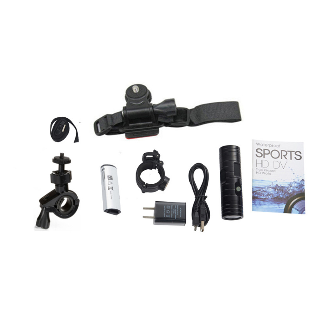 Waterproof 1080P HD Bike Motorcycle Camcorder Sport Camera Recorder DV Digital Video