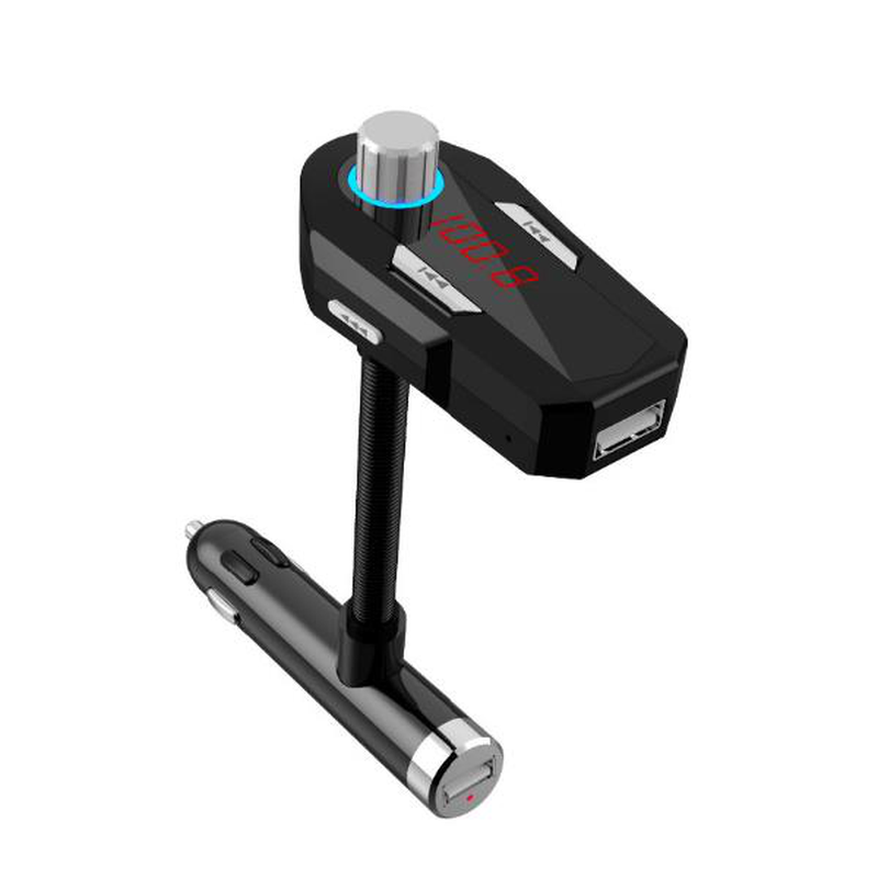 Wireless Bluetooth 4.0 Car Kit Multifunction FM Transmitter MP3 Player for Smartphone