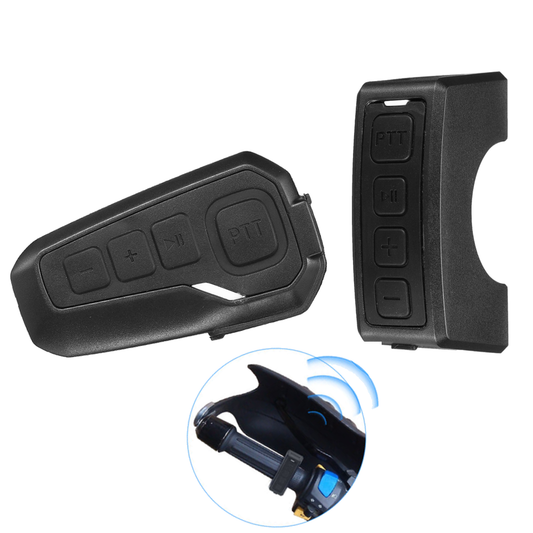 6 Riders Bluetooth Helmet Headset Handle Wireless Remote Control PTT MP3 GPS FM Motorcycle Walkie-Talkie CSR4.1 Waterproof Noise Reduction - Auto GoShop