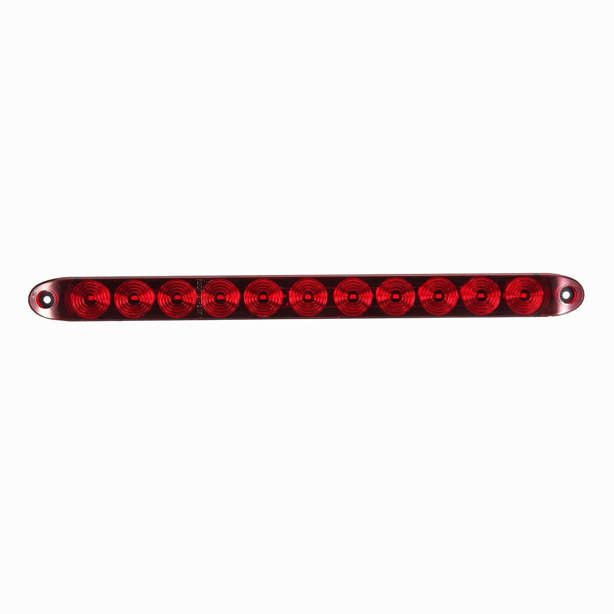 15Inch DC12V Red 4 Wires 11 LED Light Bar Stop Turn Tail 3Rd Brake Lights for Truck Trailer