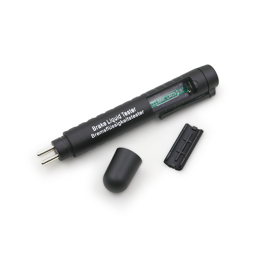 KINGBOLEN LED Car Brake Fluid Tester Pen Brake Liquid Testing Examiner Moisture Detector Diagnostic Tool with LED Indicator Lights