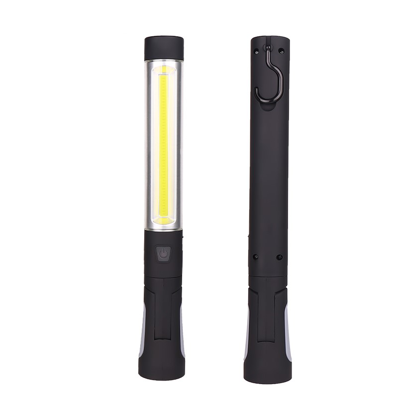 Enusic™ 360° Hook Rechargeable COB LED Work Light Magnetic White Red Torch Hand Flashlight Inspection Lamp - Auto GoShop