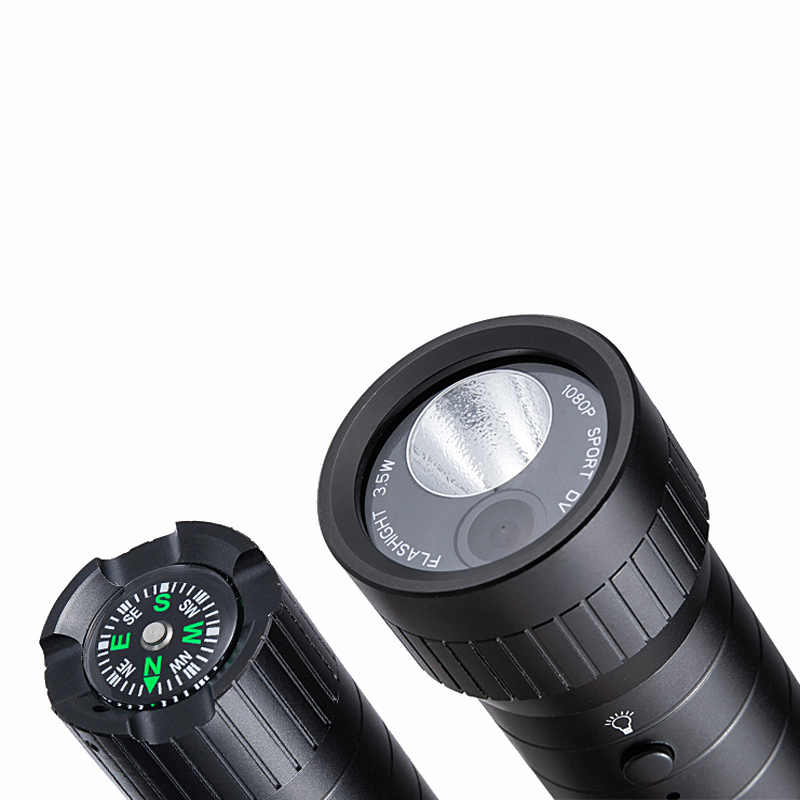 MC51 HD Wide Angle Sport DV Camera 1080P Waterproof Flashlight with Light Mini - Auto GoShop
