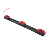 9LED Truck Tailgate 14 Inch LED Light Bar Strip Clearance Side Marker Lamp Red