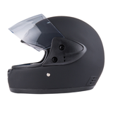 BYB Universal Motorcycle Full Face Helmet with Neck Protection Anti-Fog Breathable - Auto GoShop