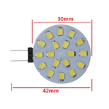 200Lm 18SMD LED G4 1.7W White 6500K Light for Car Yacht Boat Home Decoration - Auto GoShop