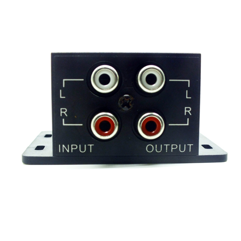 Universal Car Audio Regulator Auto Video Device Amplifier Speaker RCA Volume Bass Controller Adjustable Audio Potentiometer - Auto GoShop